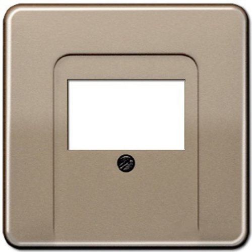 Лицевая панель Jung CD500 для 2-м. розетки USB/аудио светлая бронза картинка